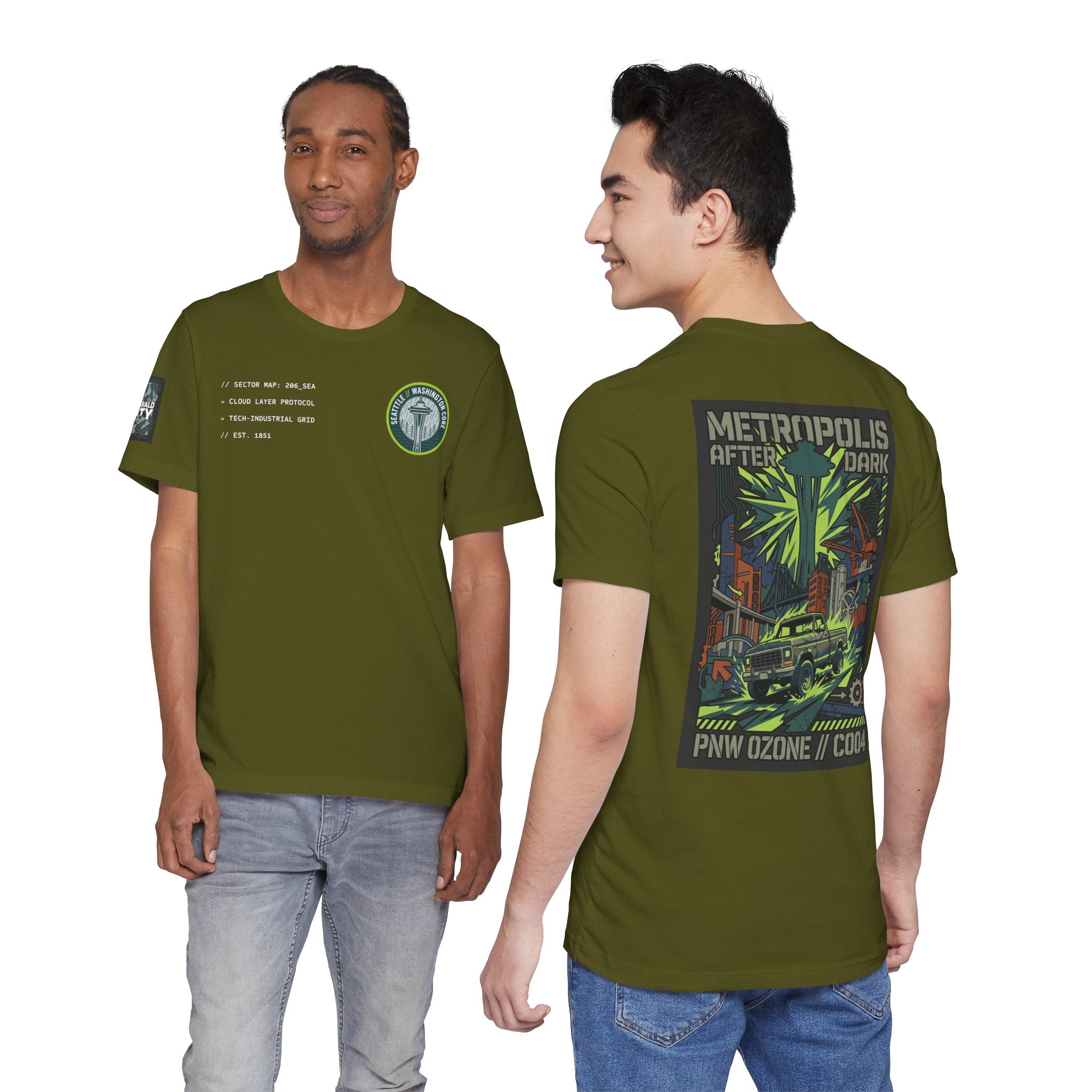 Seattle // Pacific Northwest Ozone - 6 Colours #4/8 Cities