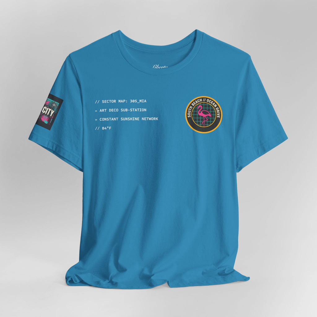 Miami Beach // Art Deco Retro-Wave - 6 Colours #2/8 Cities