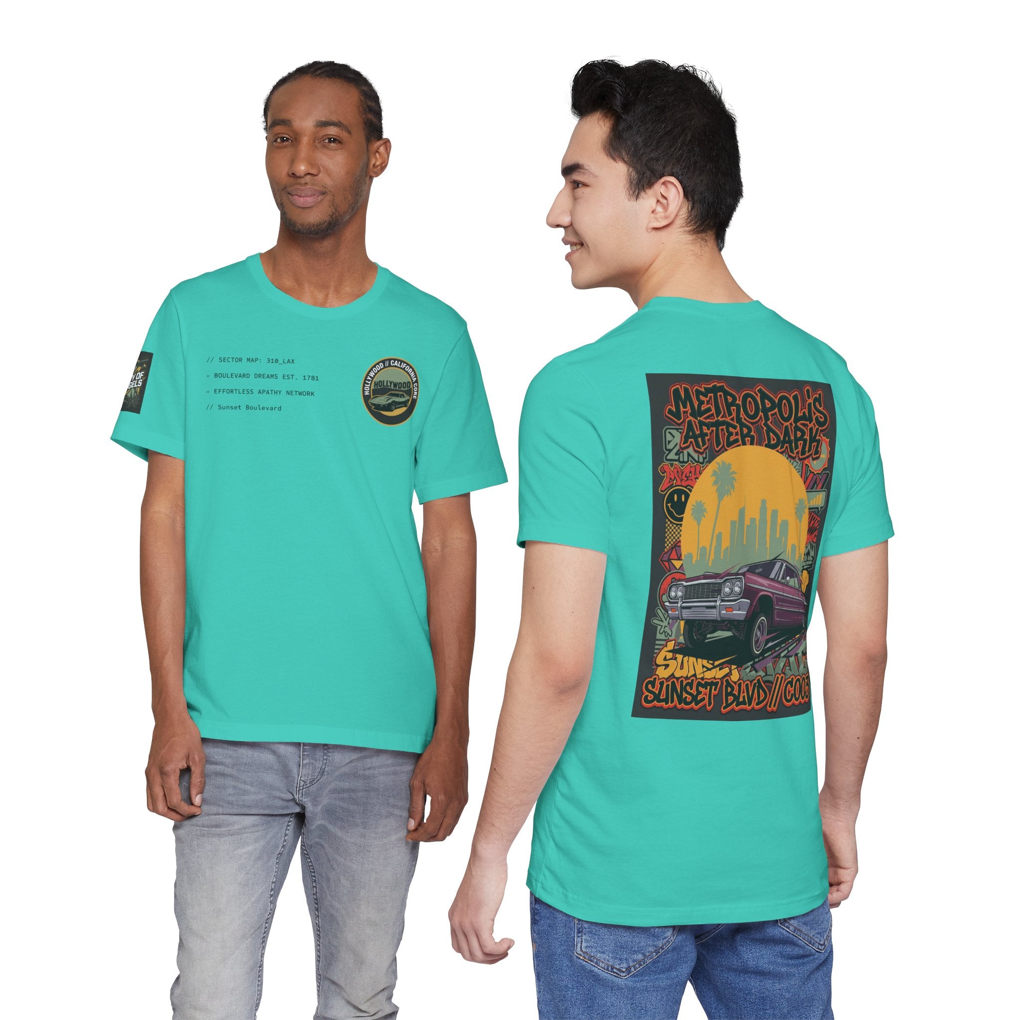 Los Angeles // Sunset Boulevard - 6 Colours #3/8 Cities