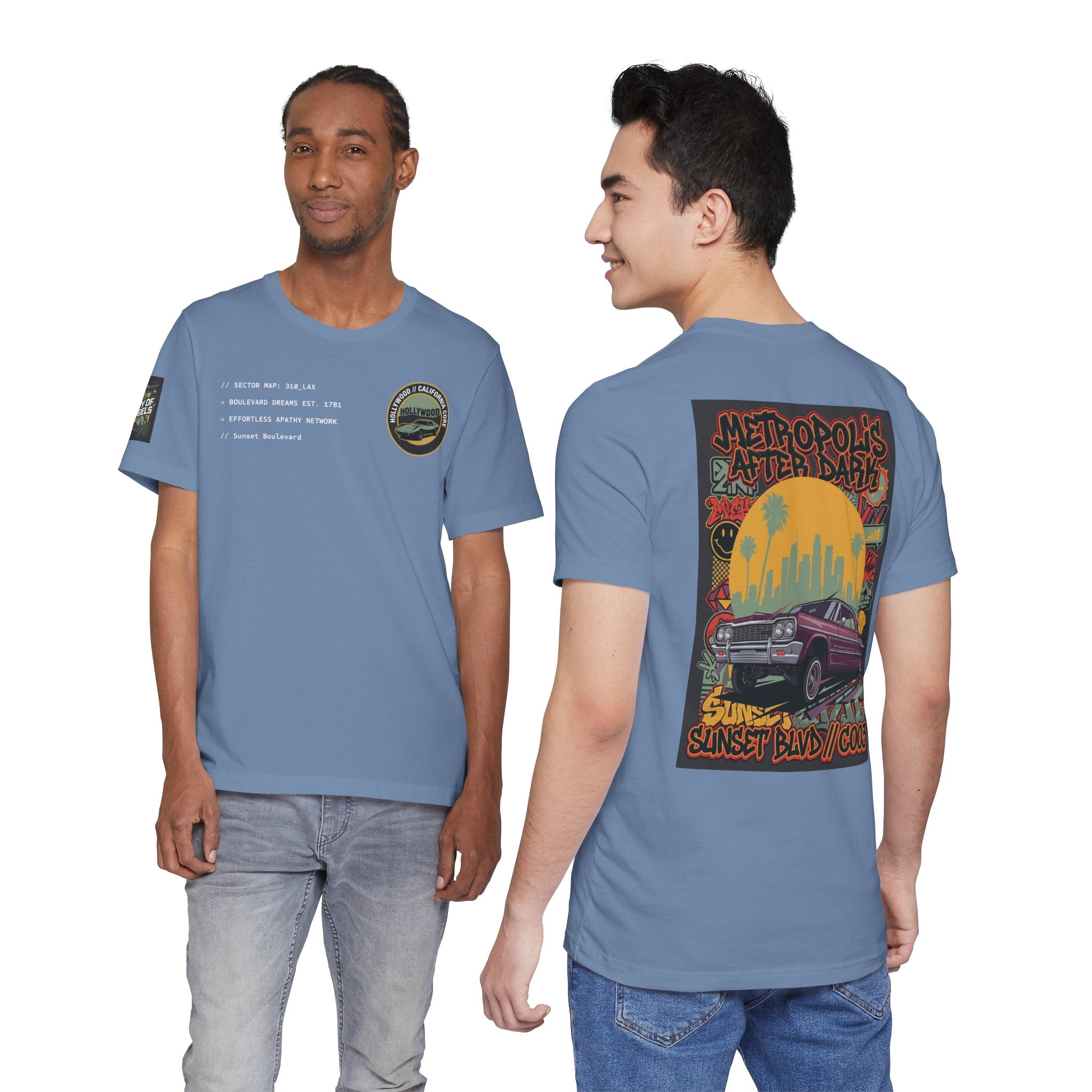 Los Angeles // Sunset Boulevard - 6 Colours #3/8 Cities